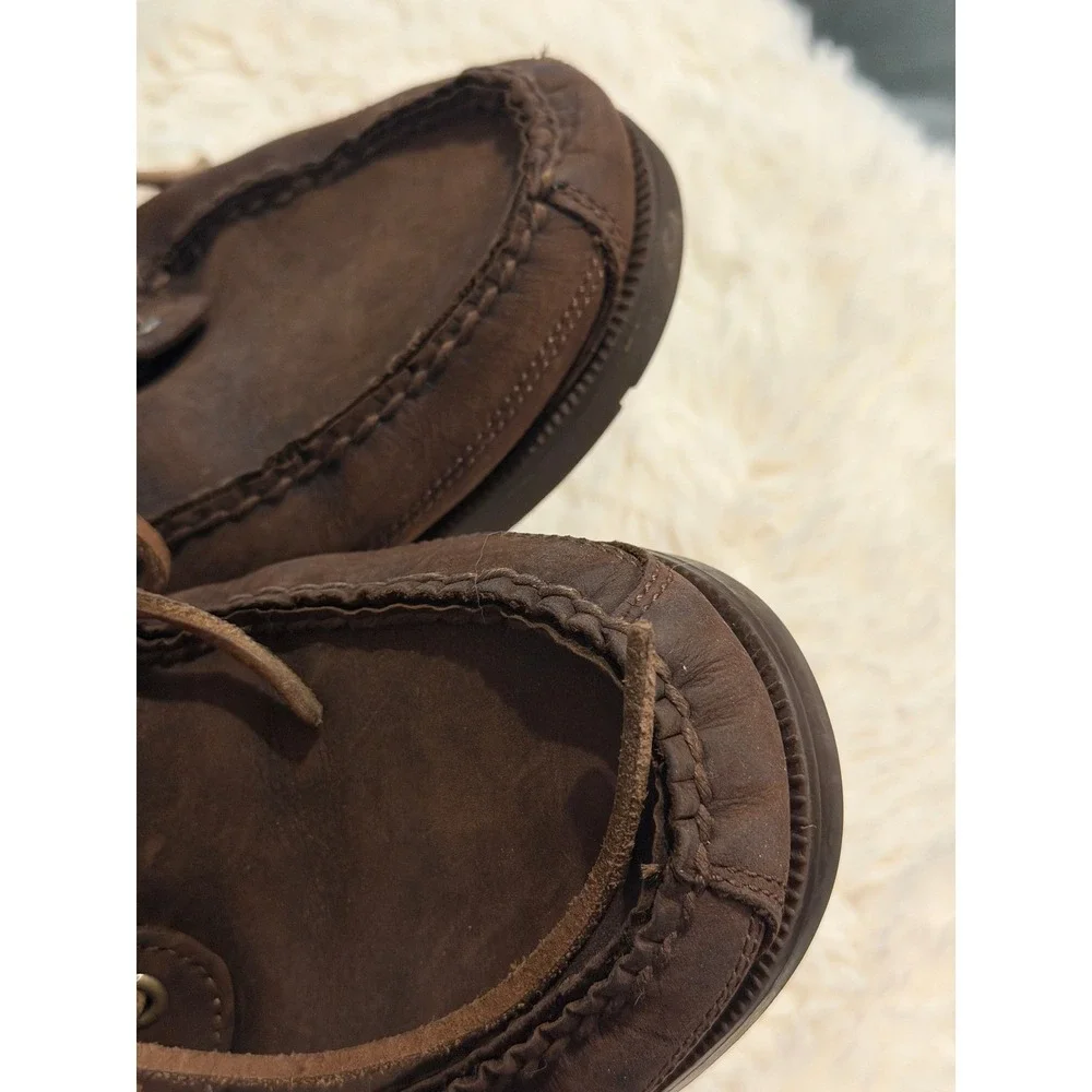 Timberland Earthkeepers Boat Shoes Mens 10 Brown Good Leather 5231R Loafers